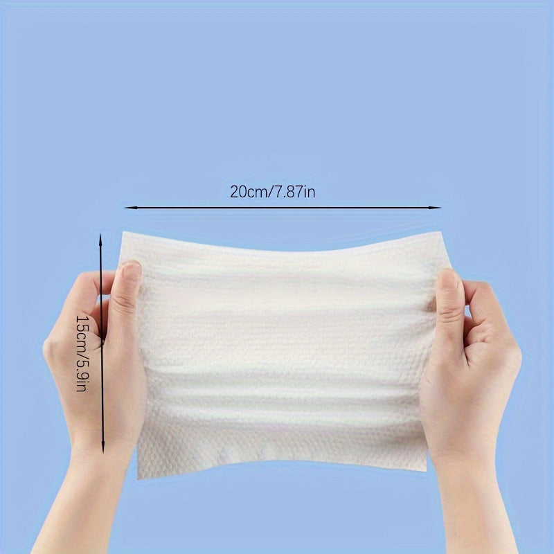 100pcs Disposable Towels Facial Cleaning Cloth Soft Towels Makeup Remover