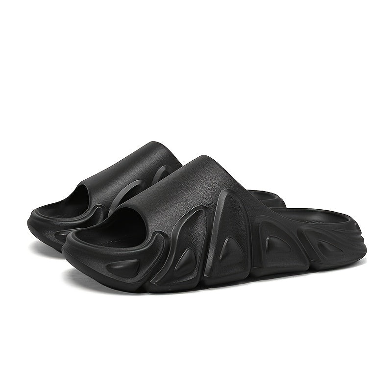 Men's Non Slip Slides Slippers for Indoor Outdoor Shower Pool