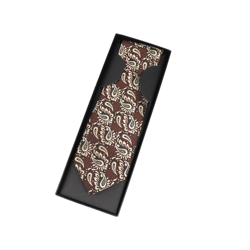 1 Pc Men's Business Pattern Tie Men's Gift