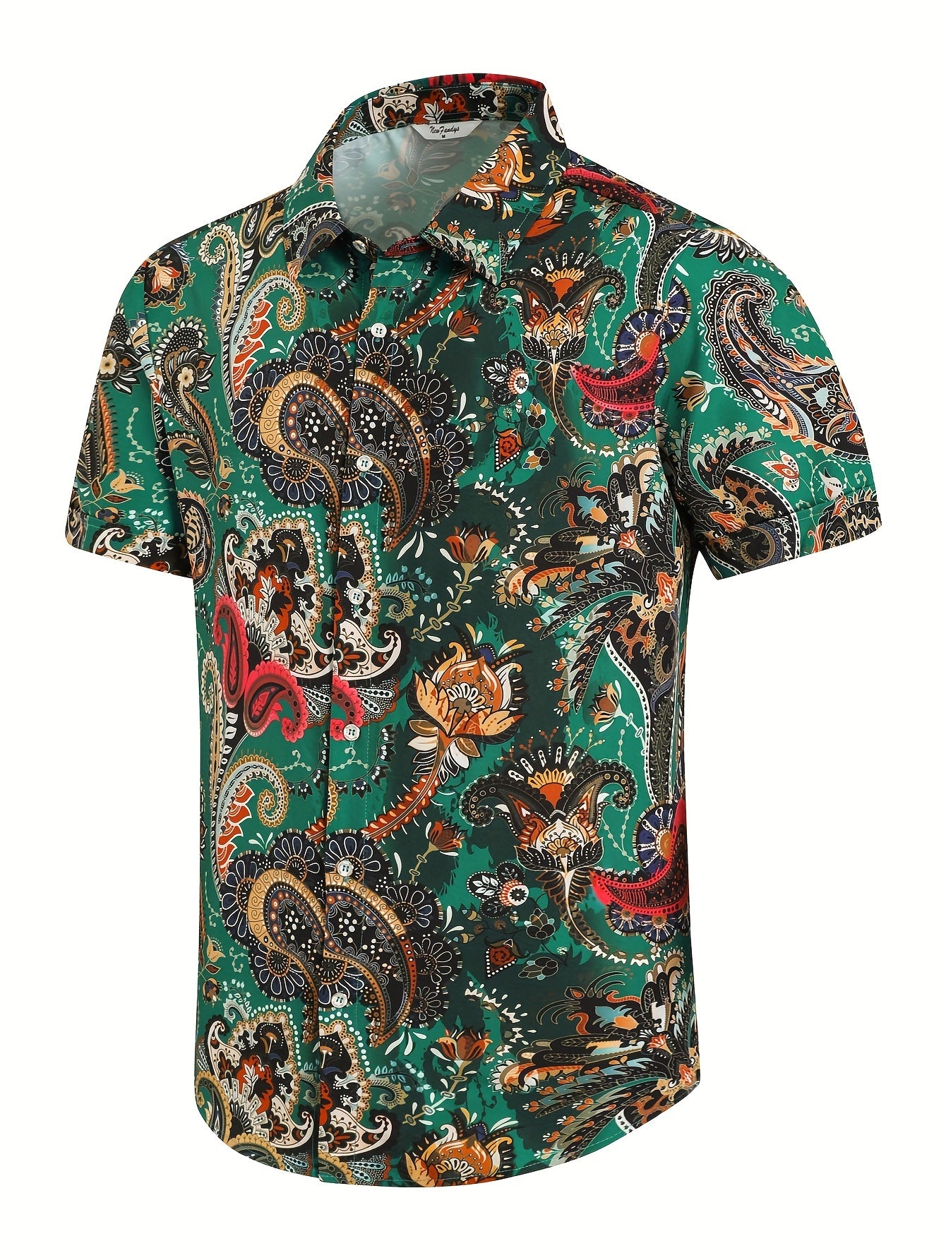 Men's Paisley Pattern Hawaiian Shirt