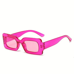 Square Frame Sunglasses Wrap Around Glasses UV400