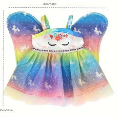 Colorful Winged Doll Dresses for 12in Dolls
