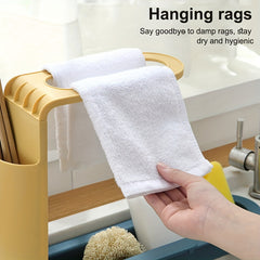 Sink Drain Rack Storage Basket Telescopic Sink Shelf Kitchen Organizer