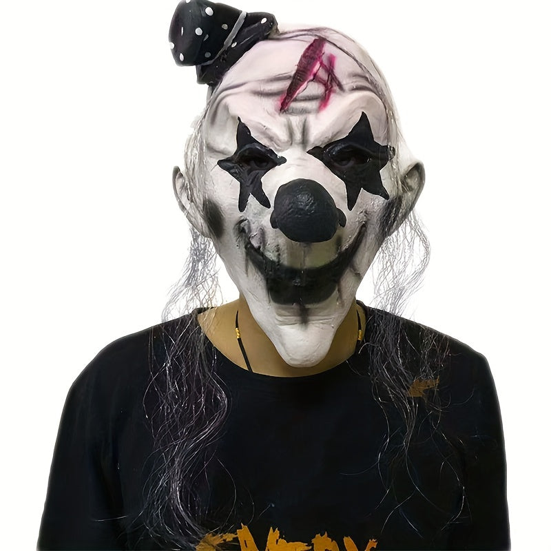Funny Clown Mask for Halloween Dance Performance