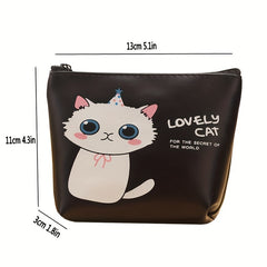 Cartoon Cat Coin Purse for Girls