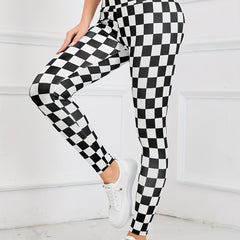 Print Yoga Tight Pants Running Fitness Leggings