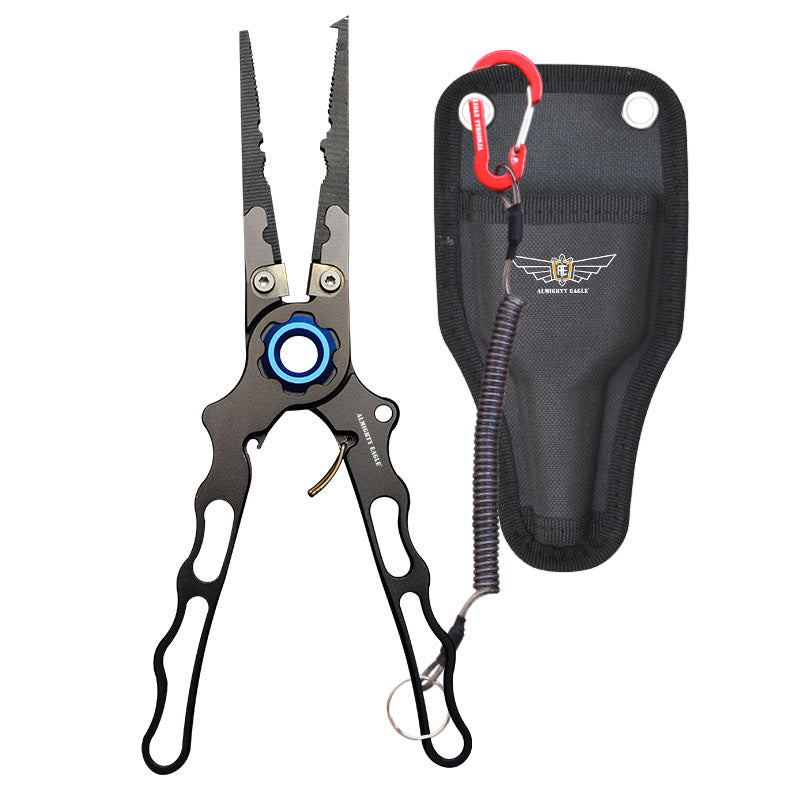 Stainless Steel Fishing Pliers Hook Remover Cutter