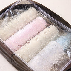 Transparent Cosmetic Bag Waterproof Toiletry Makeup Storage Pouch