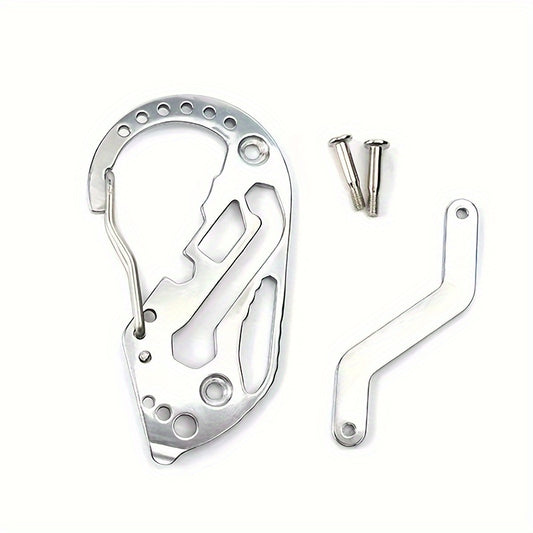 Stainless Steel Mini Tool Keychain Screwdriver Wrench