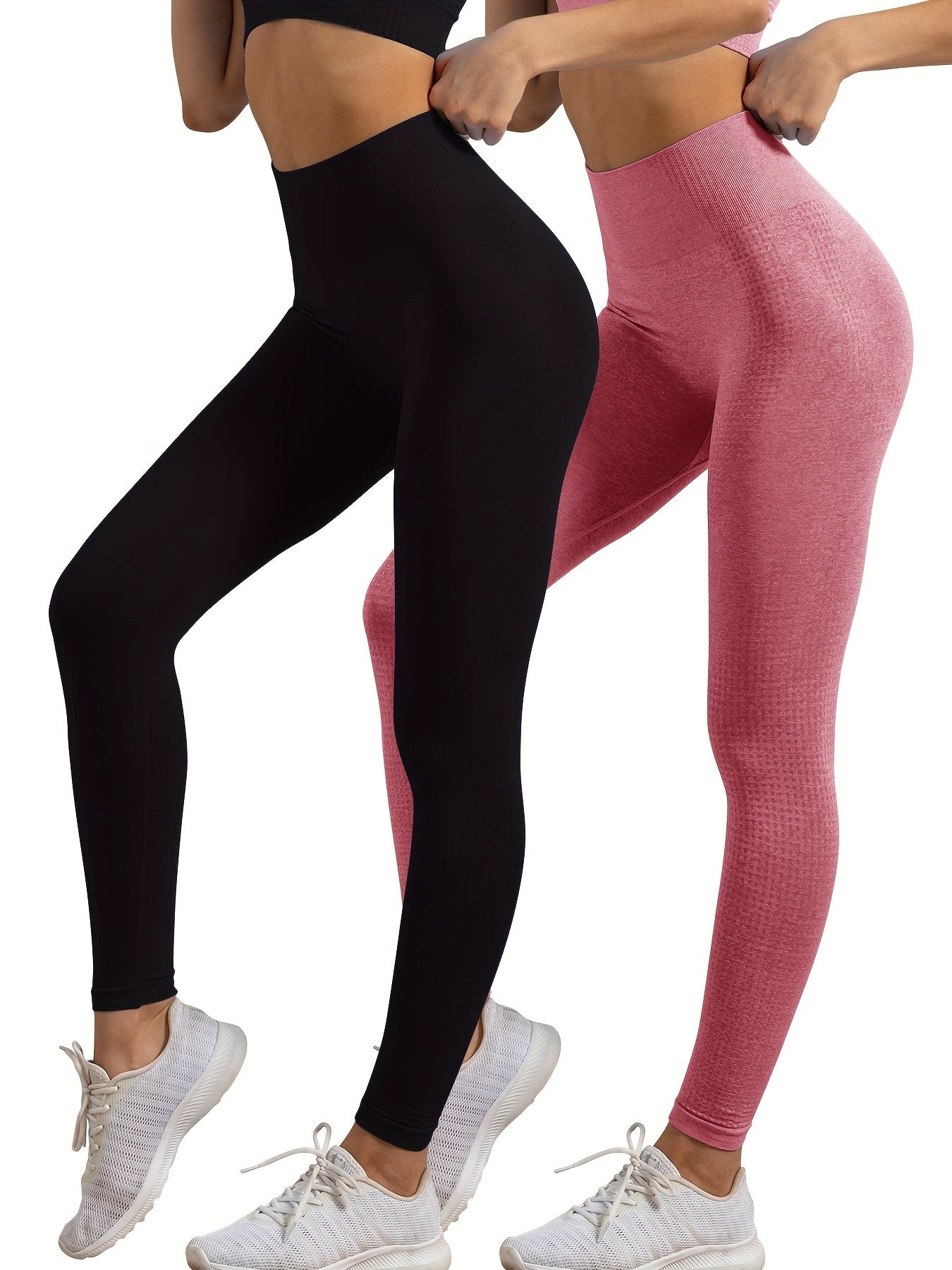 Tummy Control Running Leggings Yoga Pants Activewear Women's Fitness
