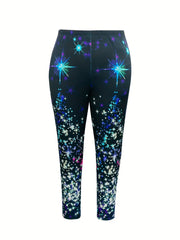 Glitter High Rise Leggings