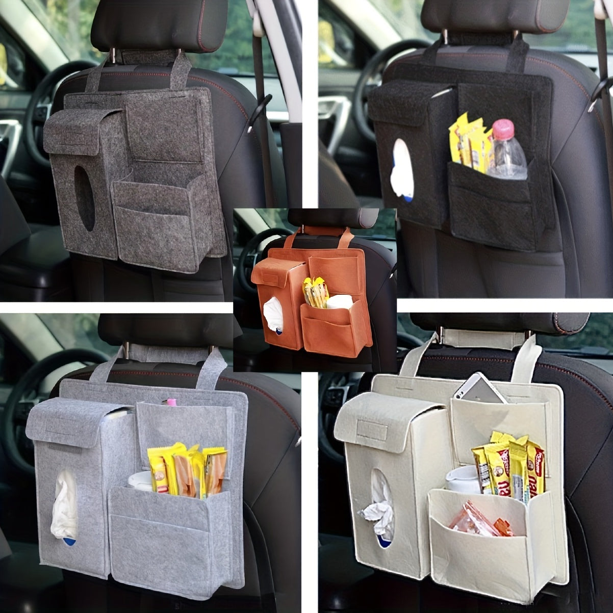Car Seat Hanging Storage Bag Organizer