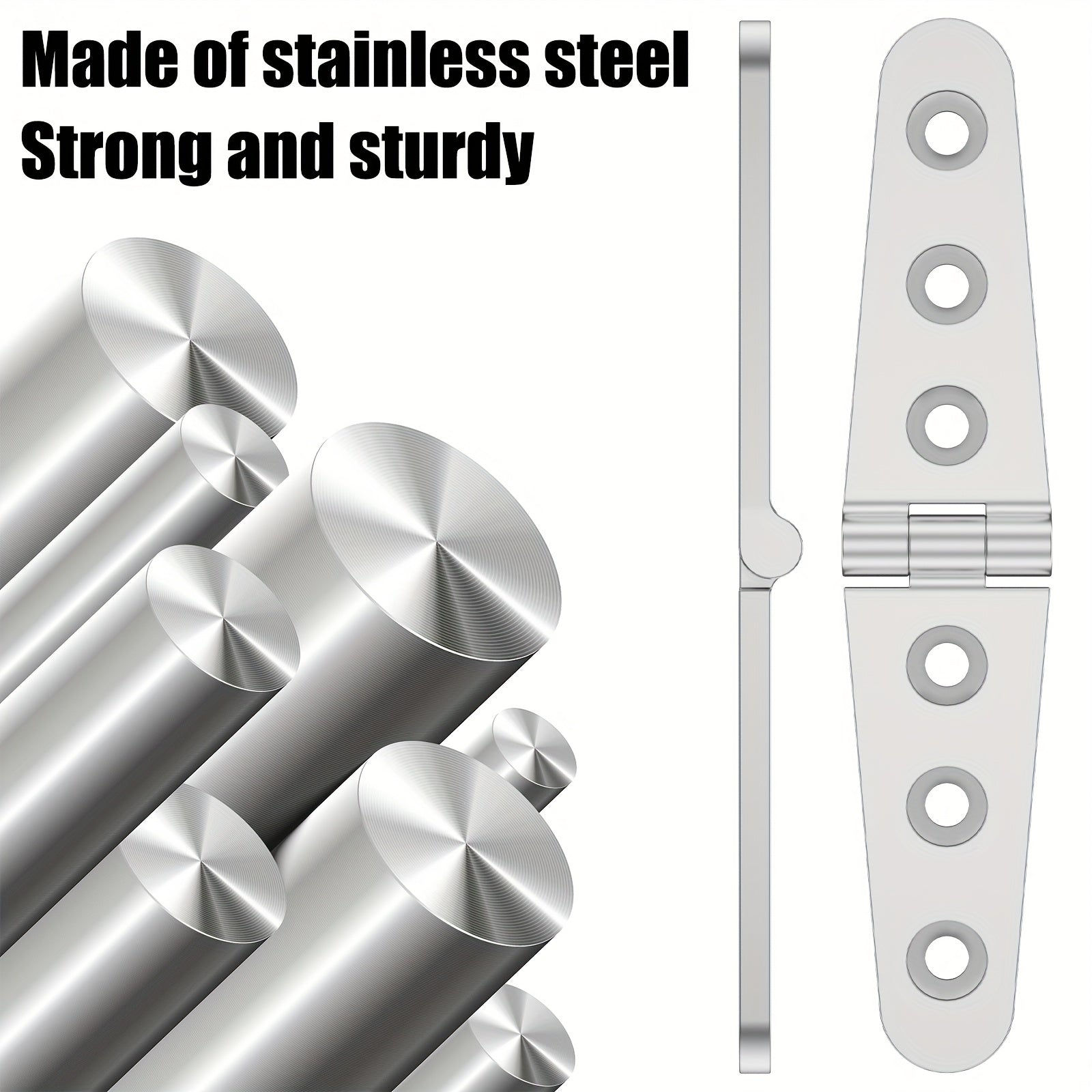 Heavy Duty Marine Strap Hinge Stainless Steel Boat Yacht Door Hardware