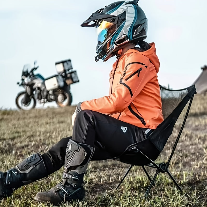 Outdoor Folding Moon Chair Portable Casual Chair For Fishing