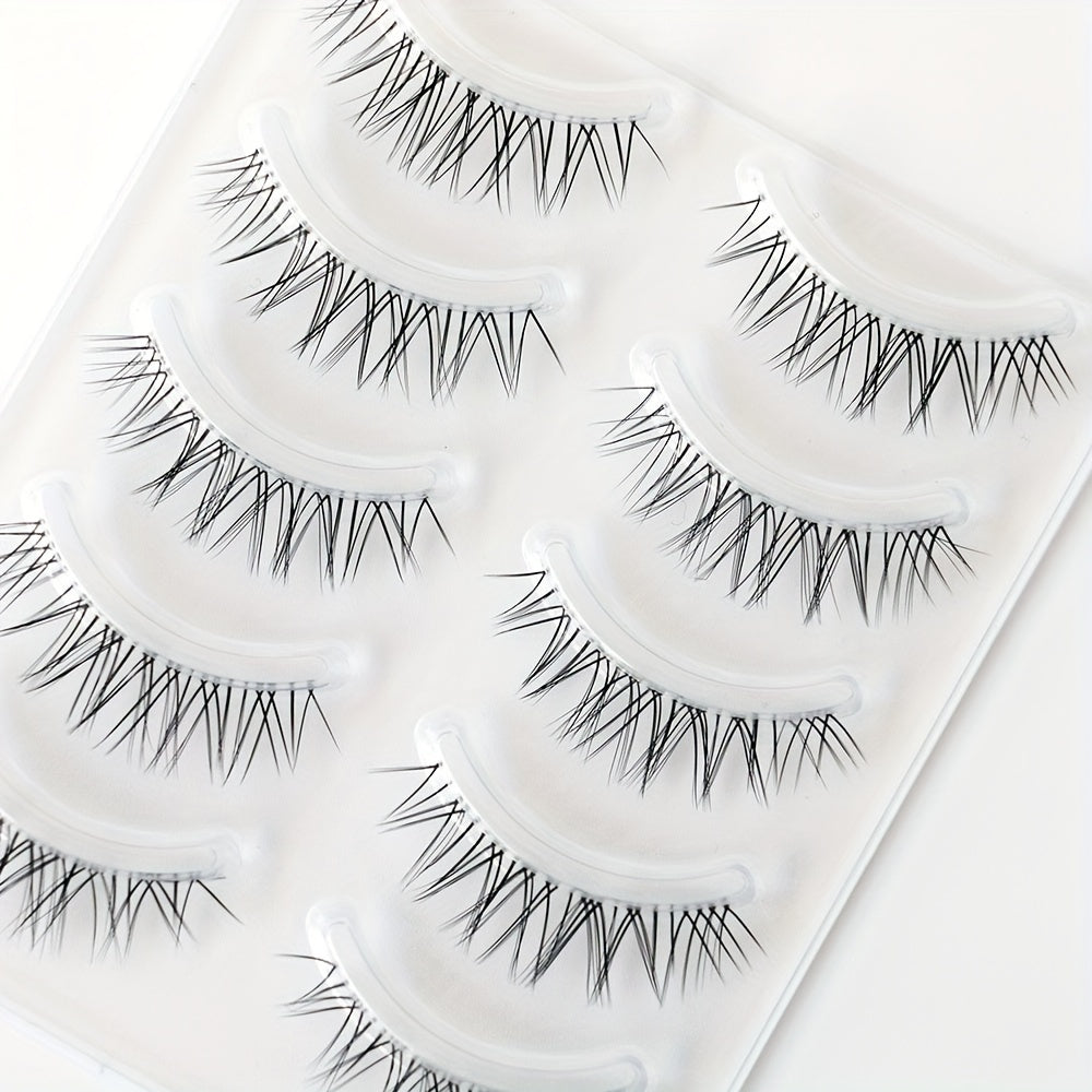 Short Natural Look False Eyelashes TS08