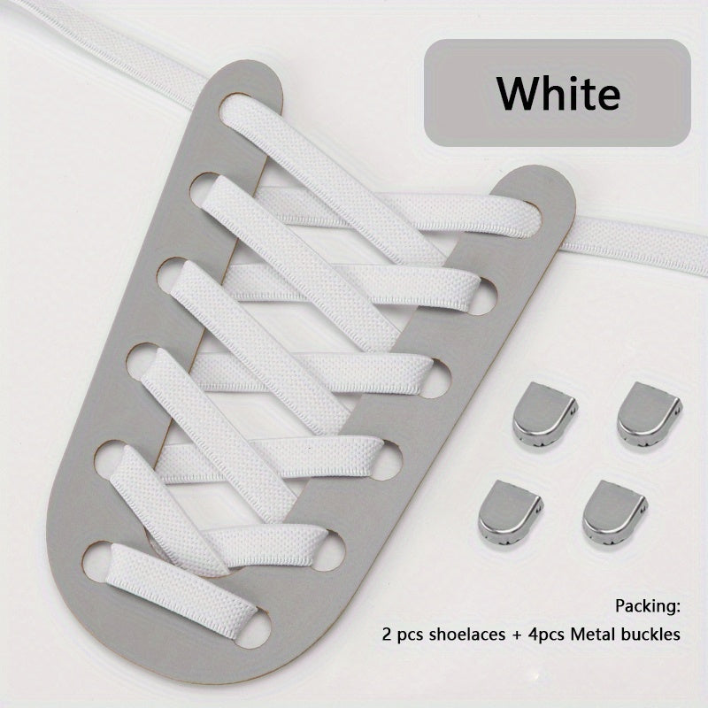 1Pair Lace up Shoelaces For Sneakers Casual Shoes Men & Women