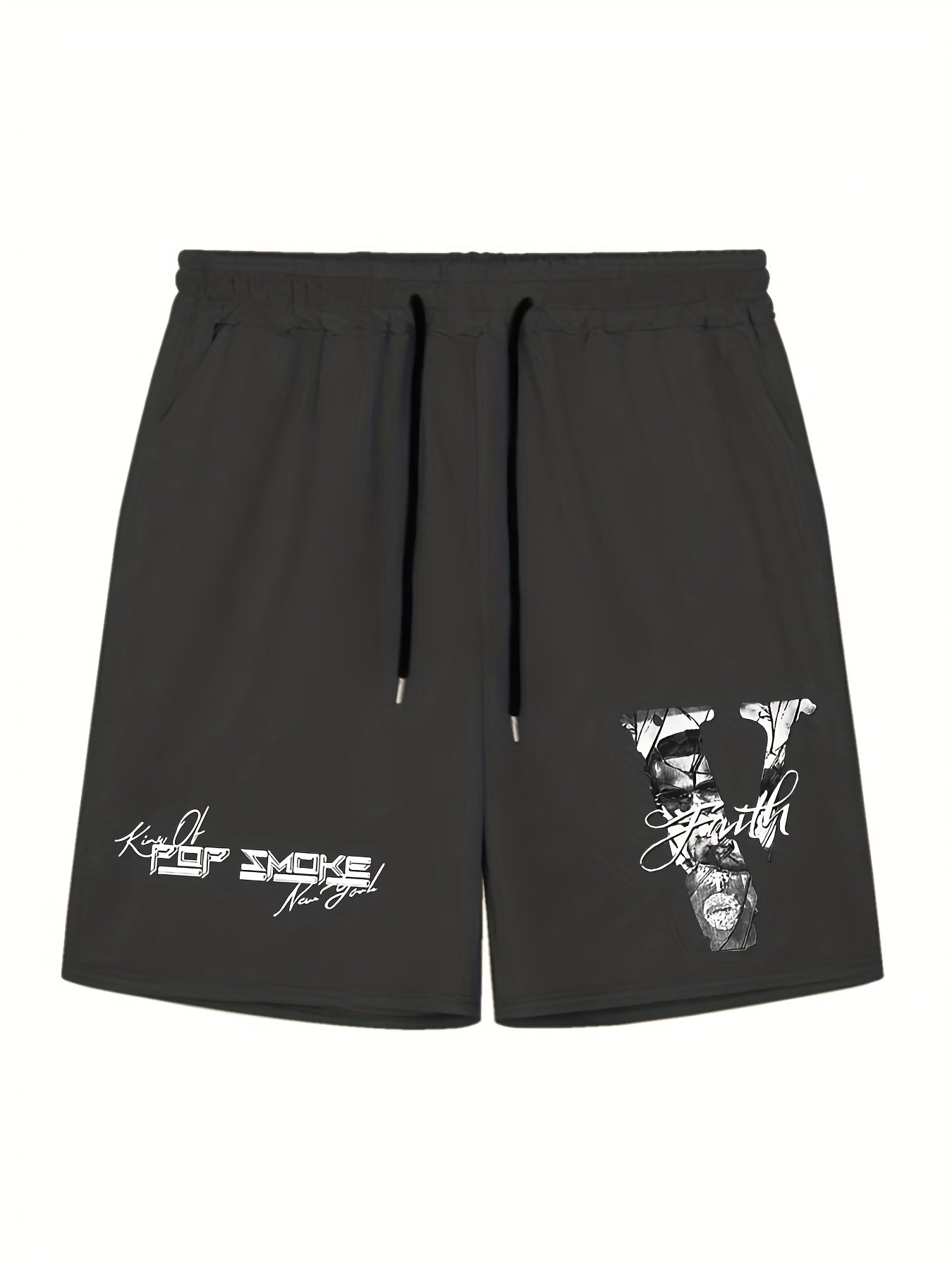 Men's Casual V Pockets Pleated Shorts for Summer