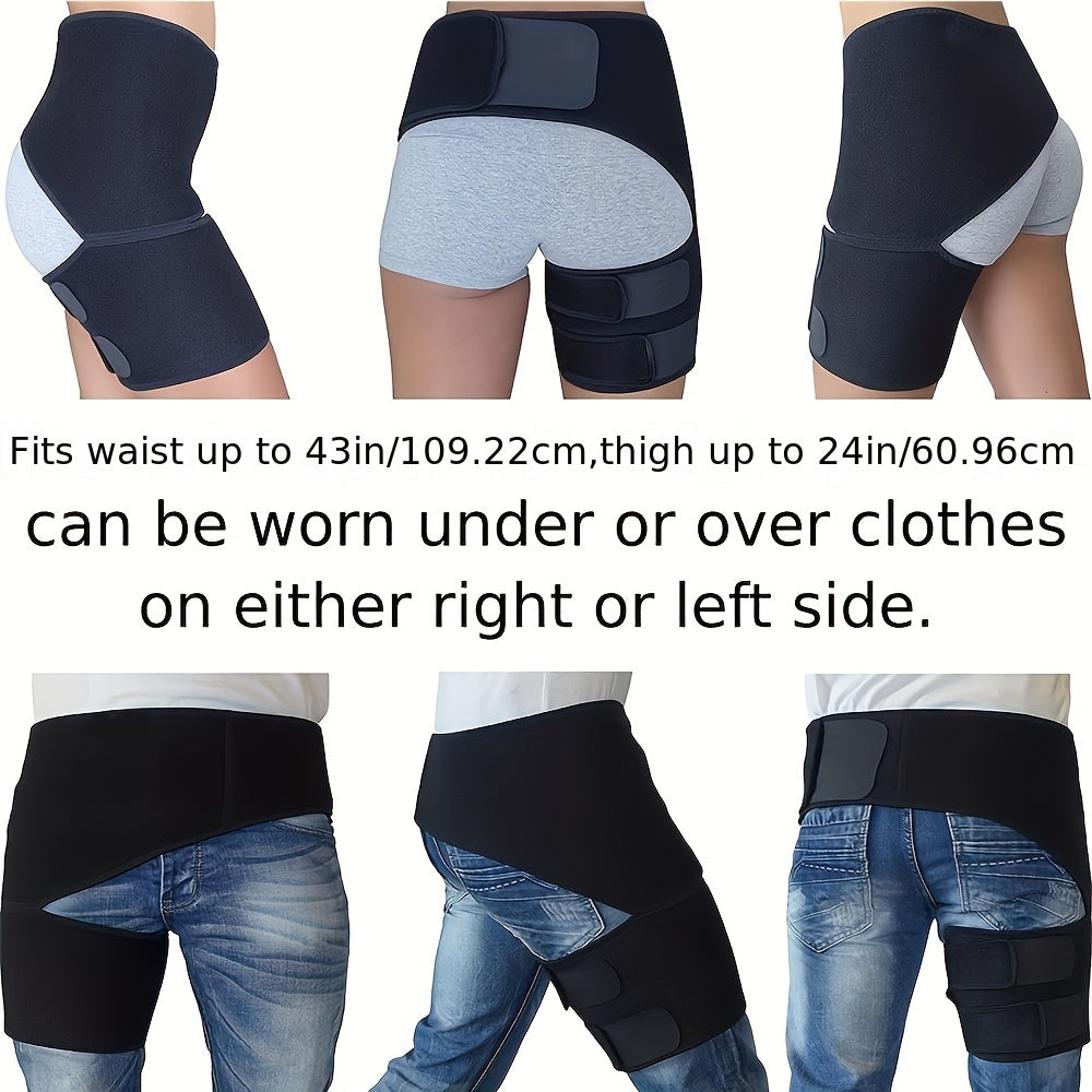 Hip Guard Muscle Anti strain Thigh Hip Pad Protective for Running Weightlifting