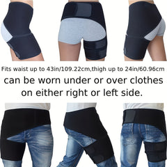 Hip Guard Muscle Anti strain Thigh Hip Pad Protective for Running Weightlifting
