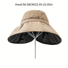 Bowknot UV Protection Sun Hat Wide Brim Solid Summer Visors Bucket Hat