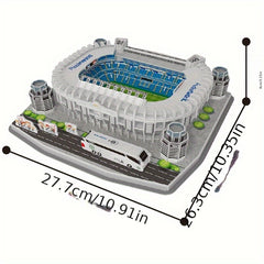 3D Football Field Stadium Architecture Model Puzzle Gift For Fans Kids