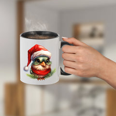 11oz Funny Bird Printed Coffee Mug Cup Christmas Theme Ceramic Mug