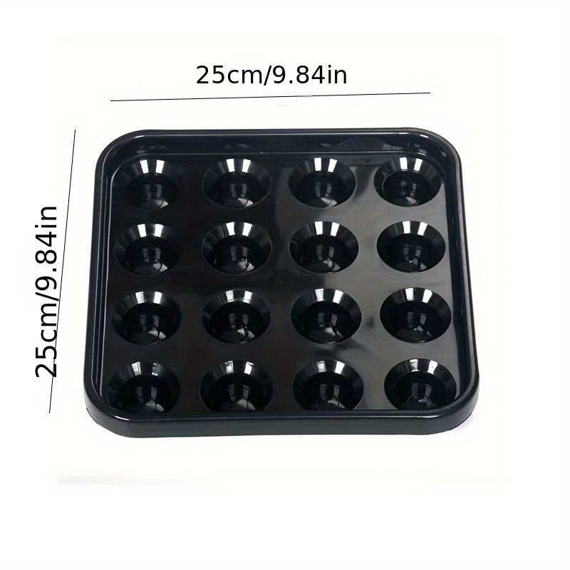 Plastic Billiards Tray for 16 Balls Storage