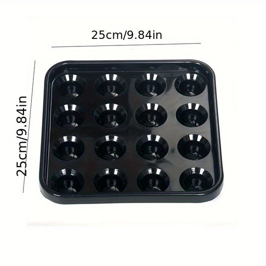 Plastic Billiards Tray for 16 Balls Storage