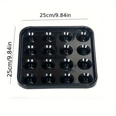 Plastic Billiards Tray for 16 Balls Storage