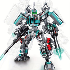Robot Series Mecha Assembly Model Building Blocks Set Display