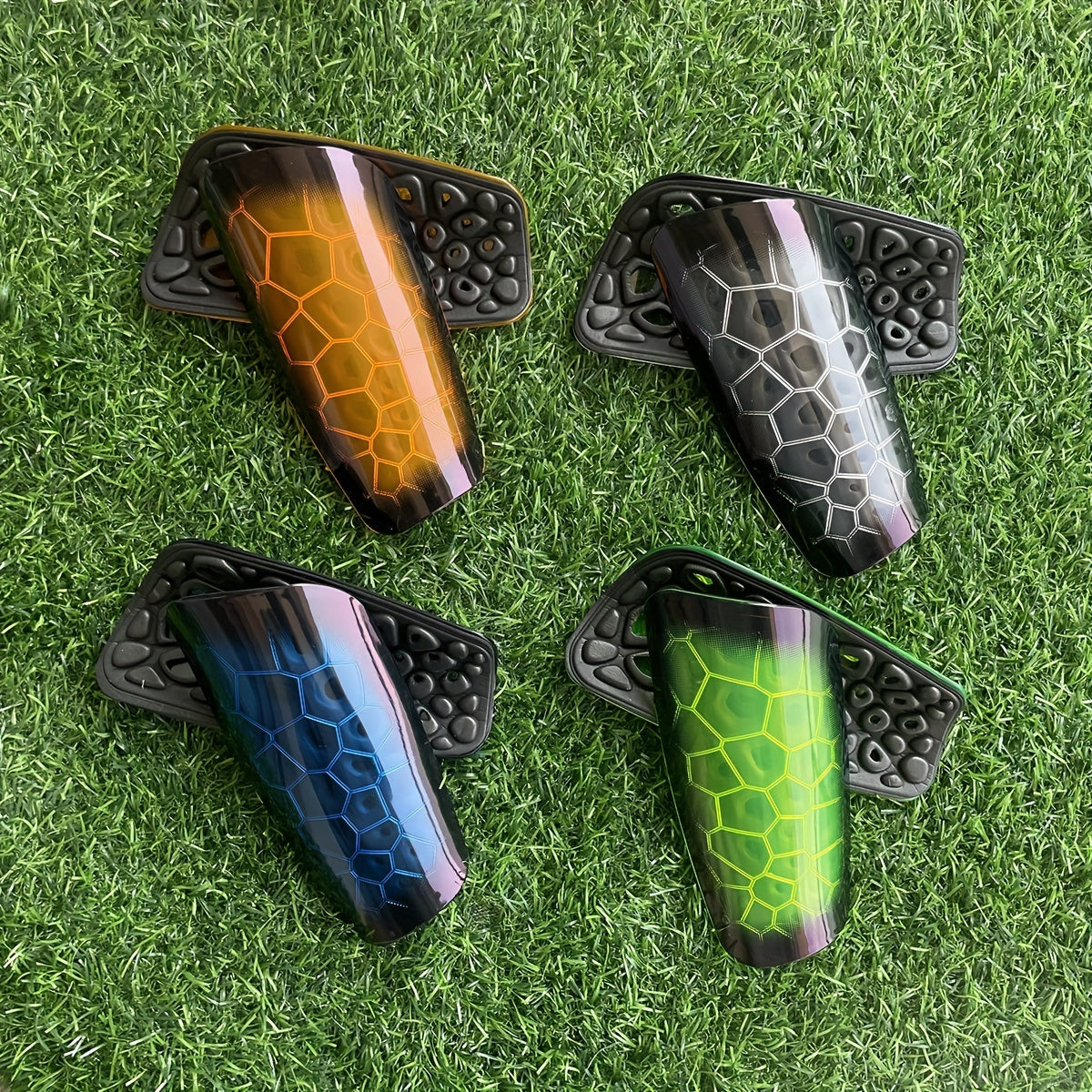 Adult Football Shin Guards Lightweight & Durable Soccer Leg