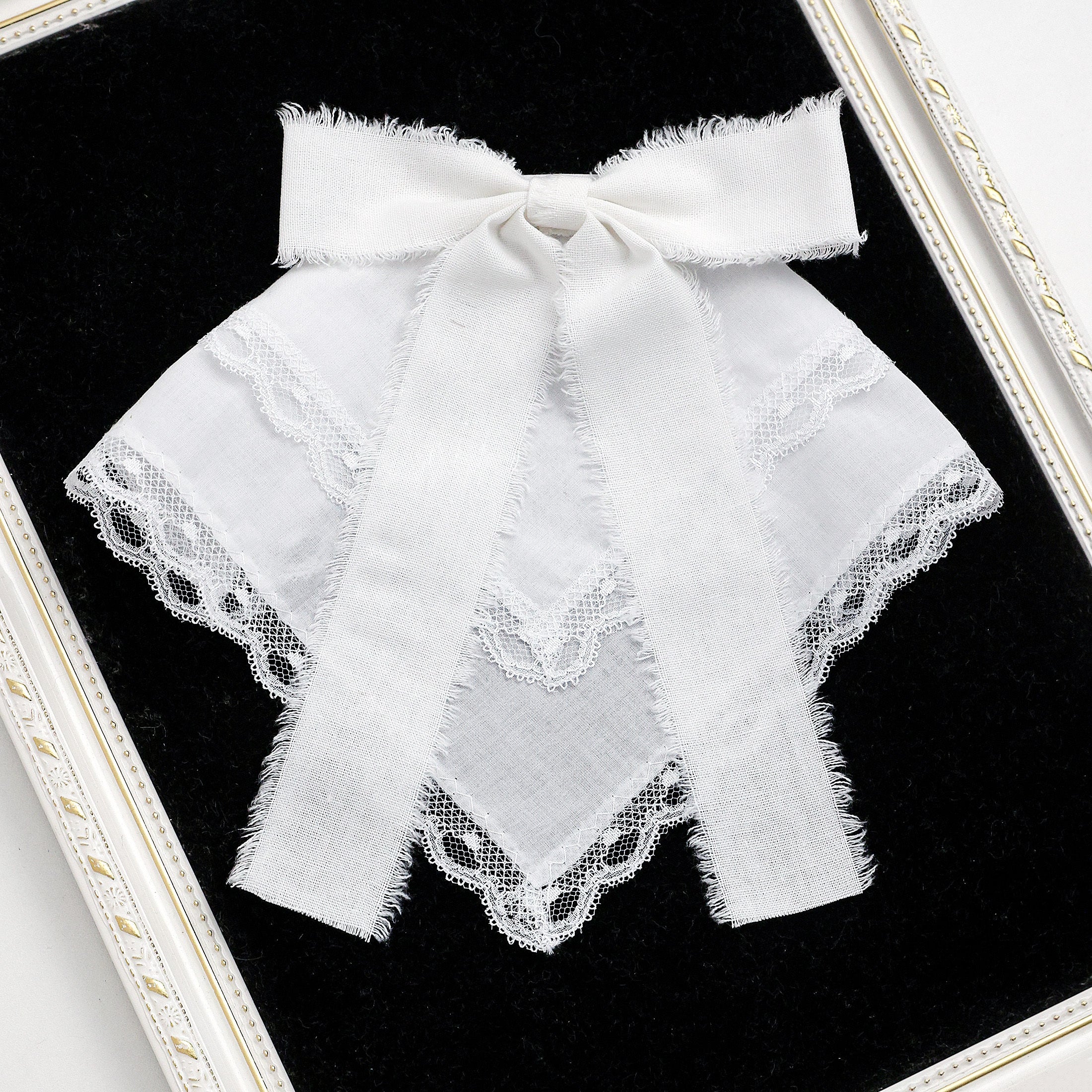 Fabric Bowknot Hair Clip for Women