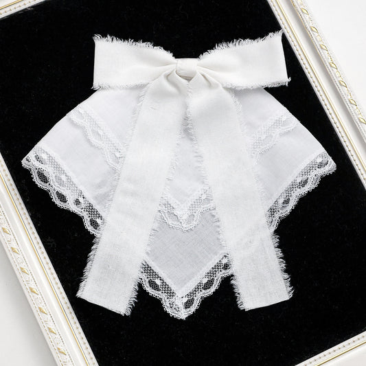 Fabric Bowknot Hair Clip for Women
