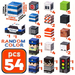 Magnetic Blocks Puzzle Learning Blocks Children's Magnetic Cube Set