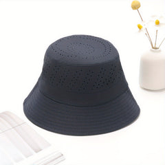 Men's Mesh Sun Hat Windproof Outdoor Mountaineering Fishing Cap