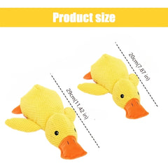 Large Yellow Duck Plush Toy Soft Stuffed Animal with Orange Beak & Feet