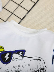 Toddler Baby Boys Casual Sweatshirt & Trousers Set