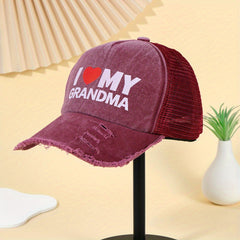 Vintage Distressed Washed Baseball Cap Unisex Dad Hat