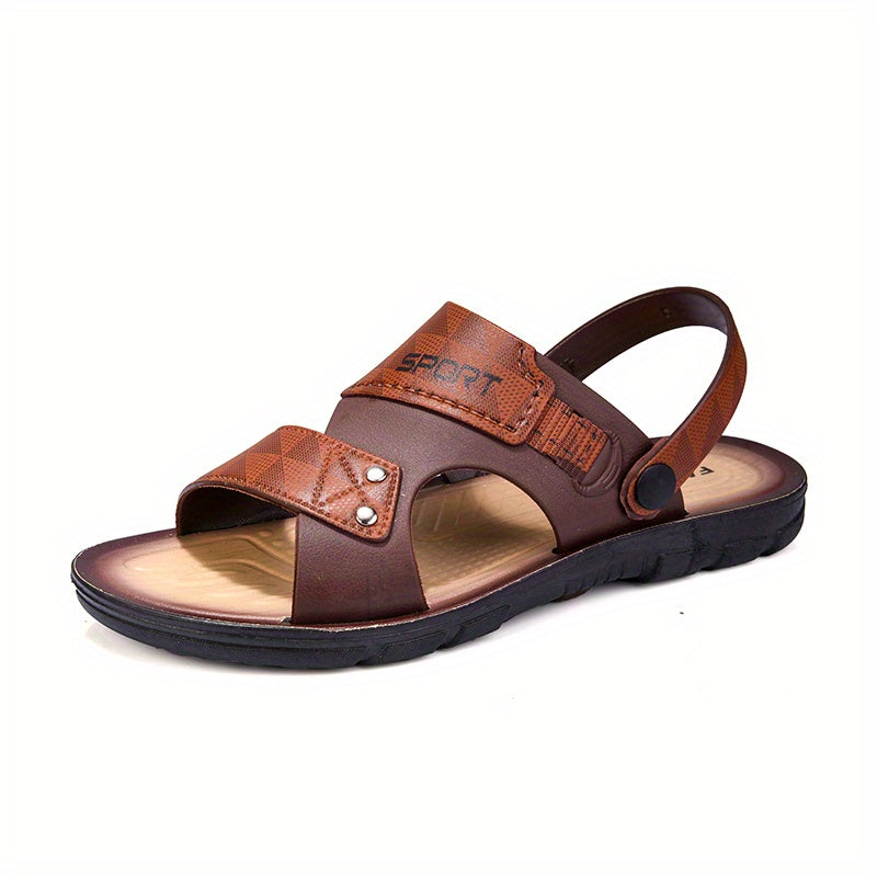 Men's Non Slip Sandals Wear resistant Comfy Beach Shoes Summer