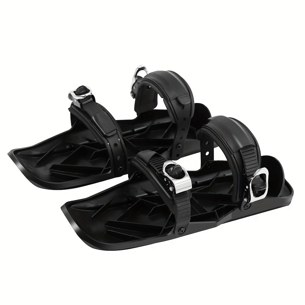 Men's Ski Skates Adjustable Buckle Snowblades Shoes