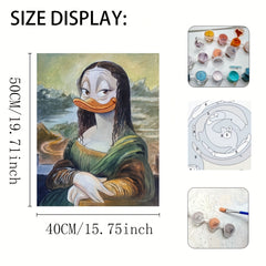 DIY Painting & Drawing Kit Homemade Duck Lady Ideal for Collection and Gifts