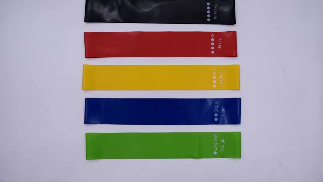 TPE Yoga Resistance Band Fitness Elastic Stretching Band