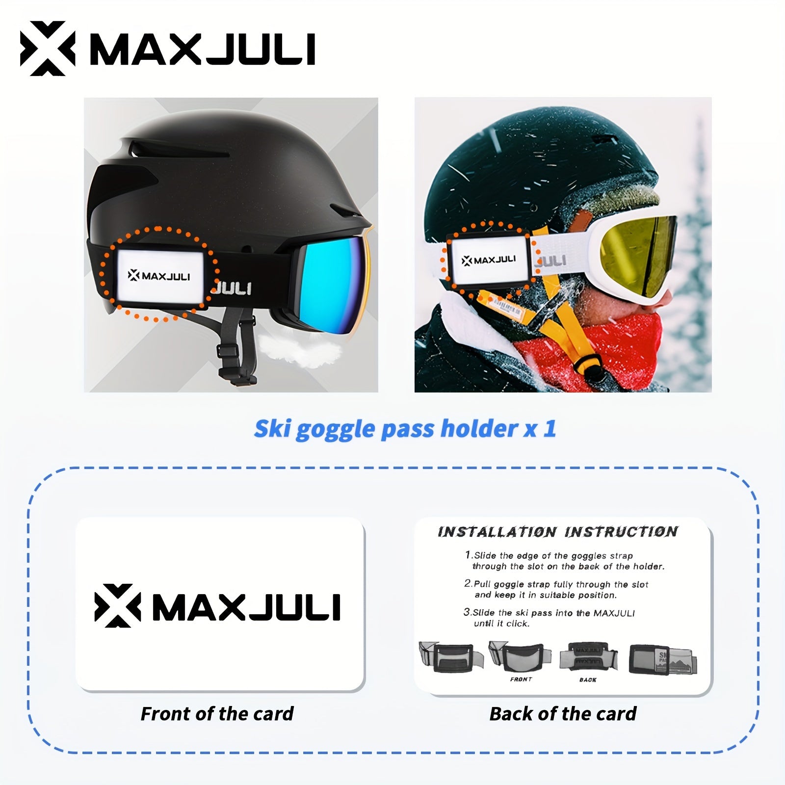 MAXJULI Ski Goggles 3013 for Skiers
