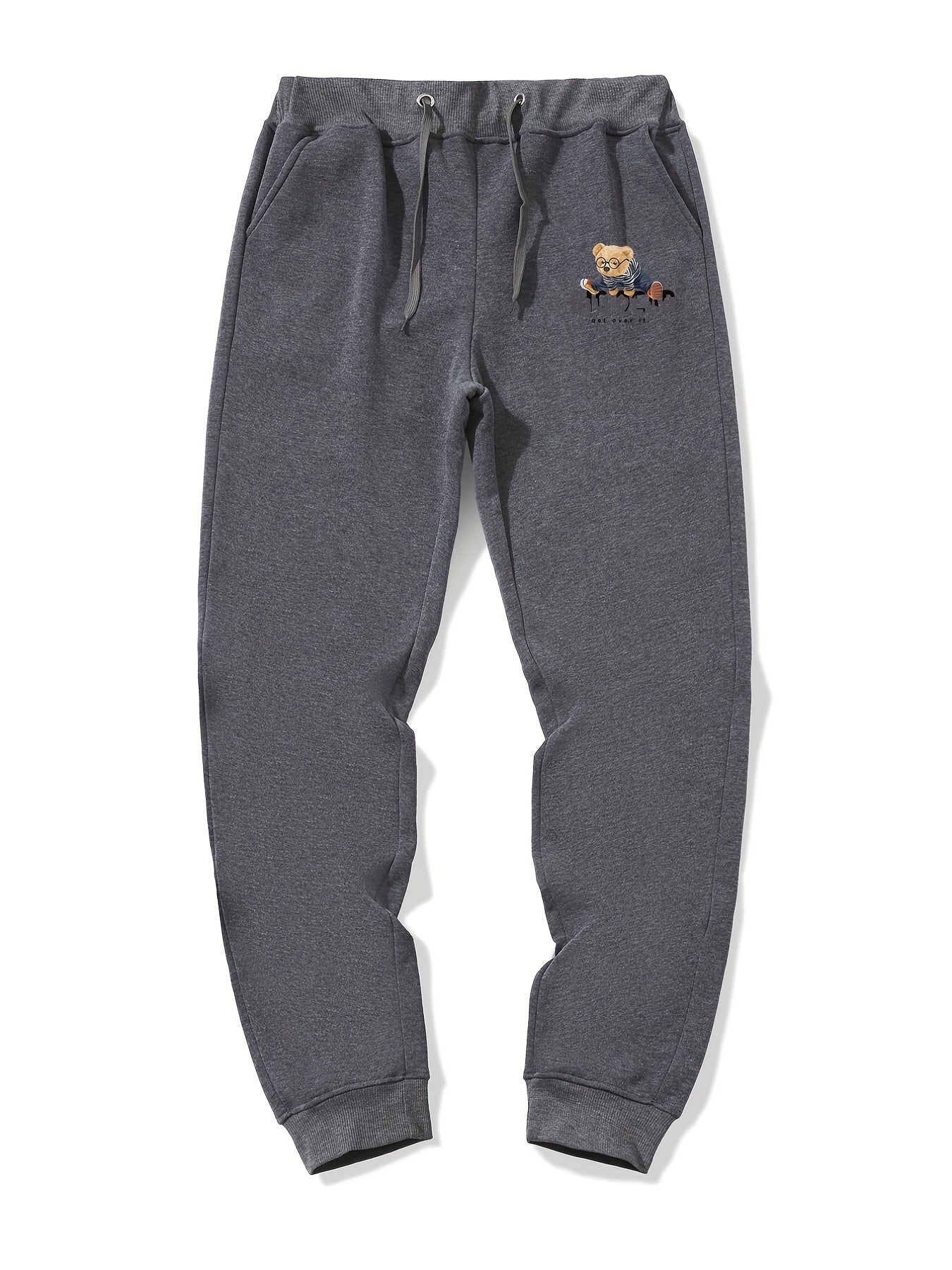 BIG BEAR Men's Drawstring Sweatpants Casual Jogger Pants
