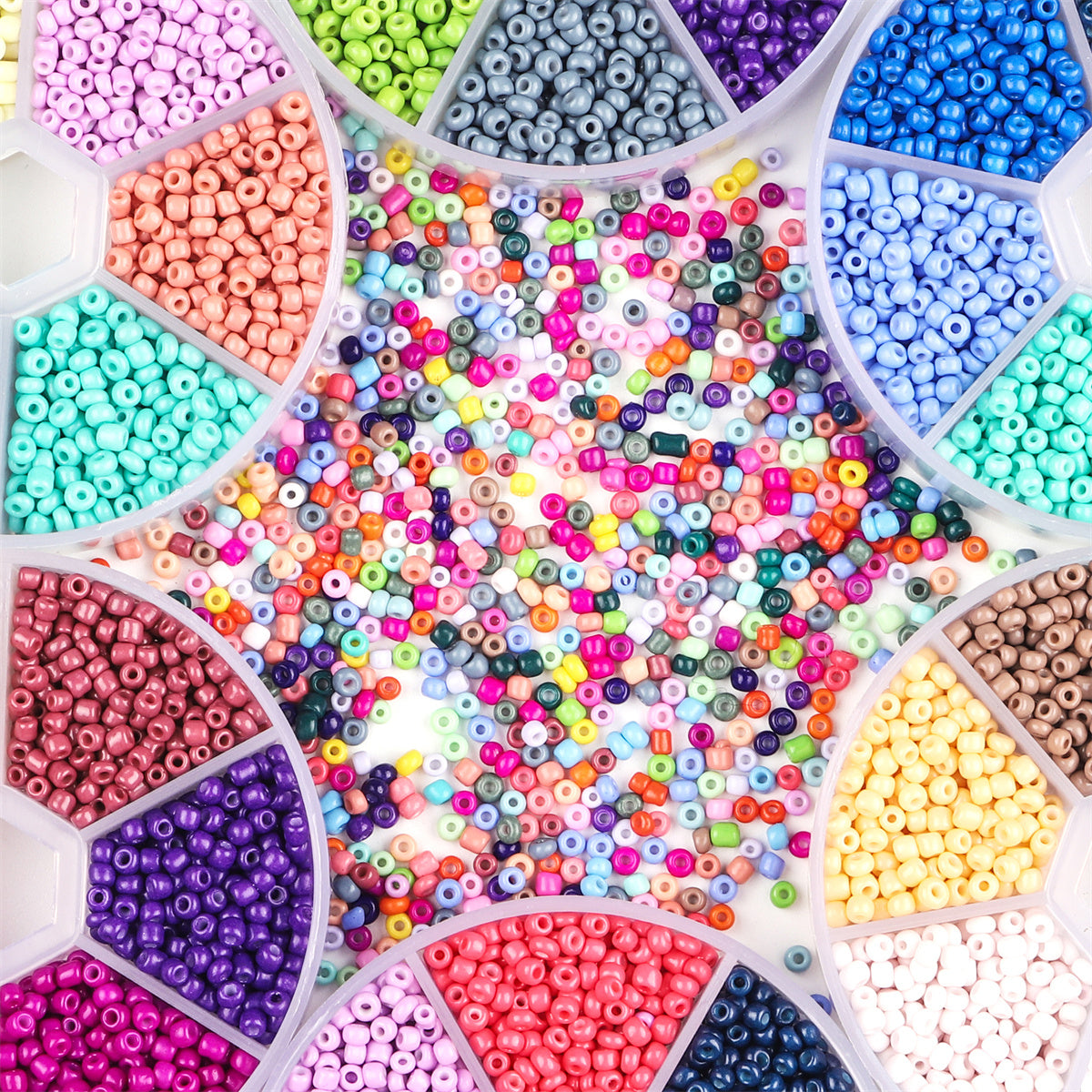 Elegant Toasted Lacquer Beads for Crafts 1box