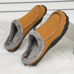 Men's Warm Slip On Household Slippers