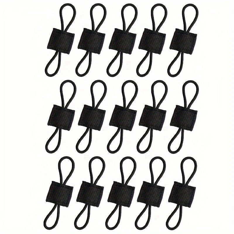 15pcs Molle Webbing Retainer Clips for Vests Backpacks