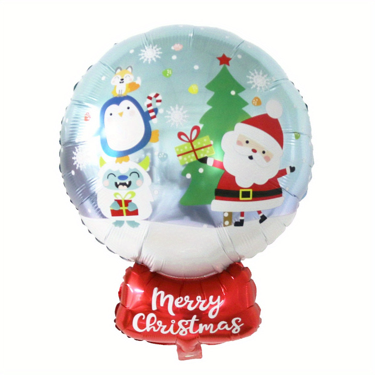 Christmas Series Balloon Window Kindergarten Layout