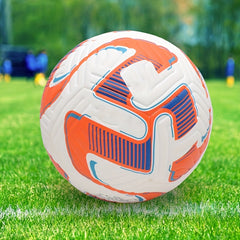 5 PU Leather Soccer Ball Seamless Football Durable Training Explosive Proof