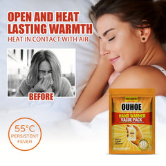 Self-Heating Hand Warmer Sticker for Outdoor Use